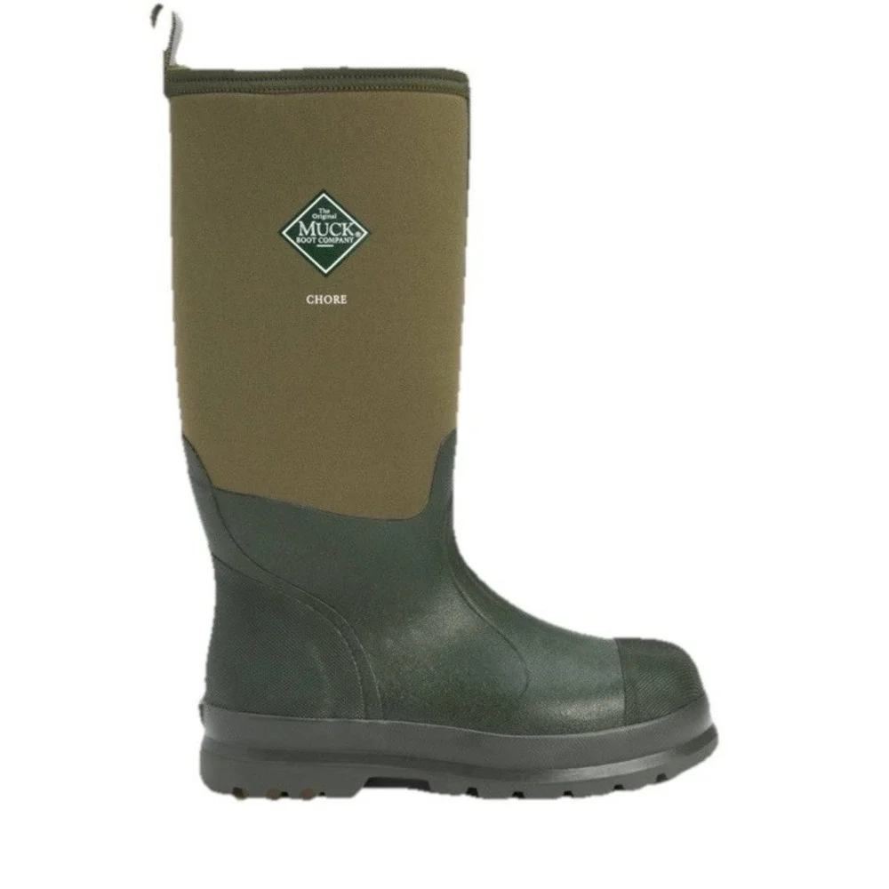 The Original Muck Boot Company Chore Tall Rubber Boots Moss‎ Green Men Size 13M